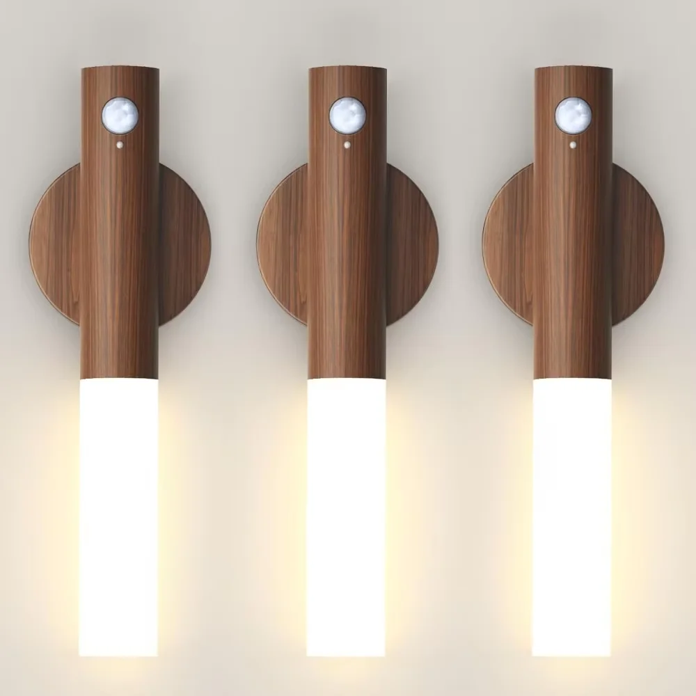 Interior Wall Decor Motion Sensor Lamp With PIR Auto Induction LED Light For Bedroom Corridor Balcony Wall Sconces