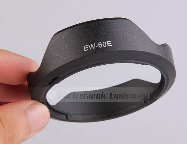 10PCS EW-60E Camera Lens Hood for CANON EOSM M2 EF-M 11-22mm f/4-5.6 IS STM Lens