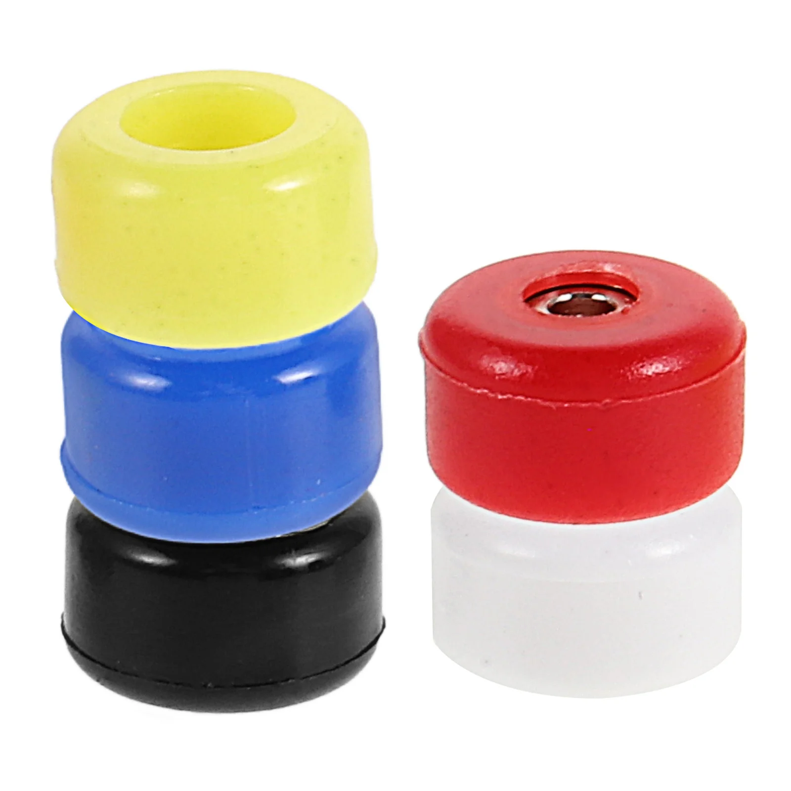 5Pcs Finger Skateboard Wheels Professional Bearing Wheels Easy Install Mini Skateboard Replacement Parts Durable