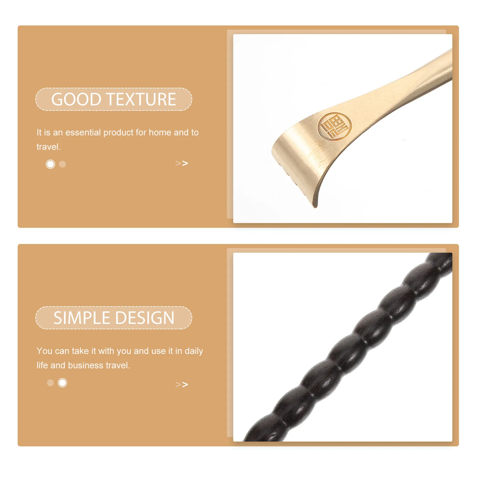 

Durable Wooden Back Scratcher Long Handle Itch Relief Tool for Men Women Elderly Home Travel Back Scratcher Skin Itching Stick