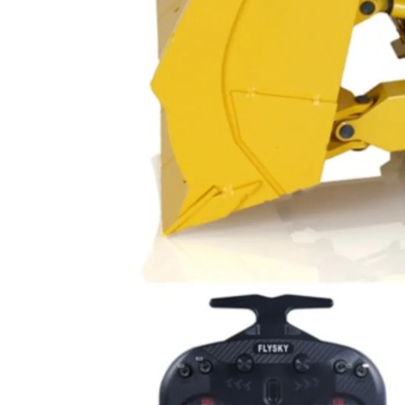 US Stock RC Bulldozer DXR2 Metal 1/14 Hydraulic Remote Control D10T Tracked Dozer Model Professional-Grade Construction Trucks