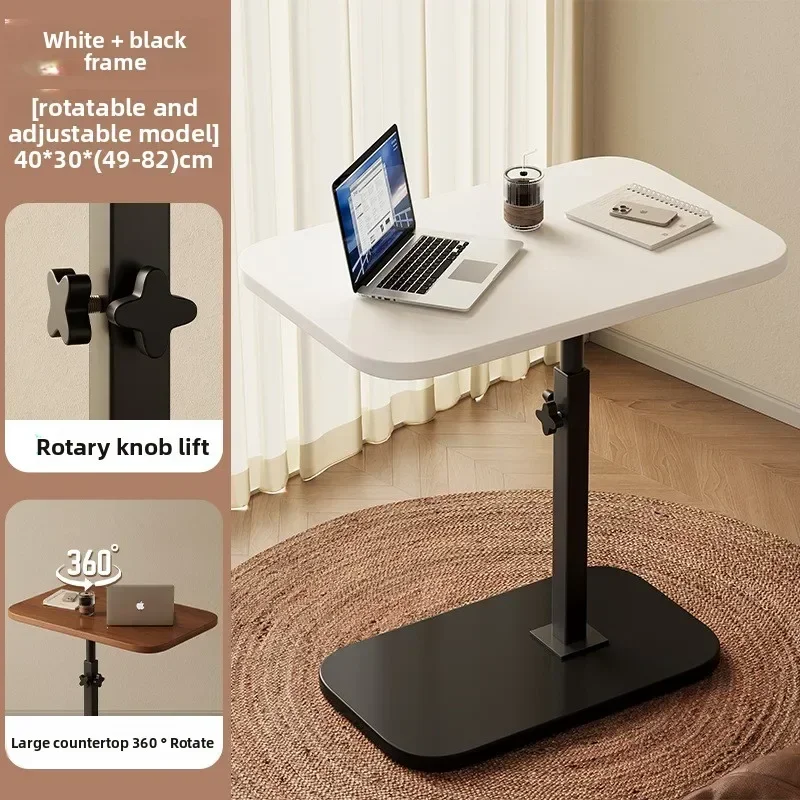 Minimalist Household Goods Movable Lift Coffee Table Living Room Sofa Side Table Mini Tea Table Bedroom Bedside Computer Table