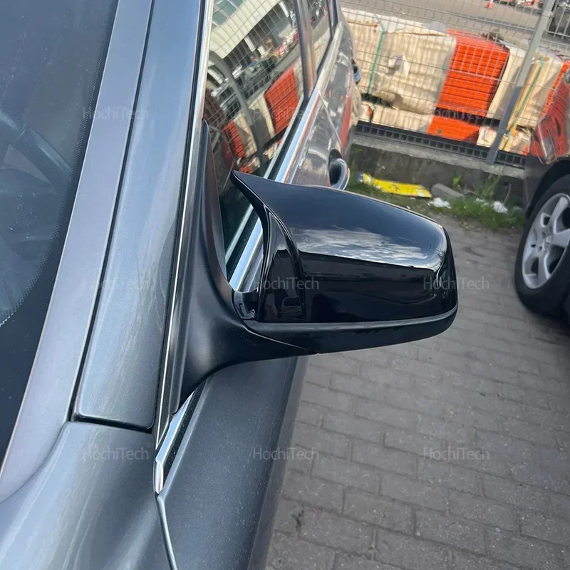 Für BMW 5 6 7 Serie E60 E61 E63 E64 F06 F07 F10 F11 F13 F01-F04 Carbon Faser muster Schwarz Seite Flügel Rückspiegel Abdeckung Kappe – Detail 31