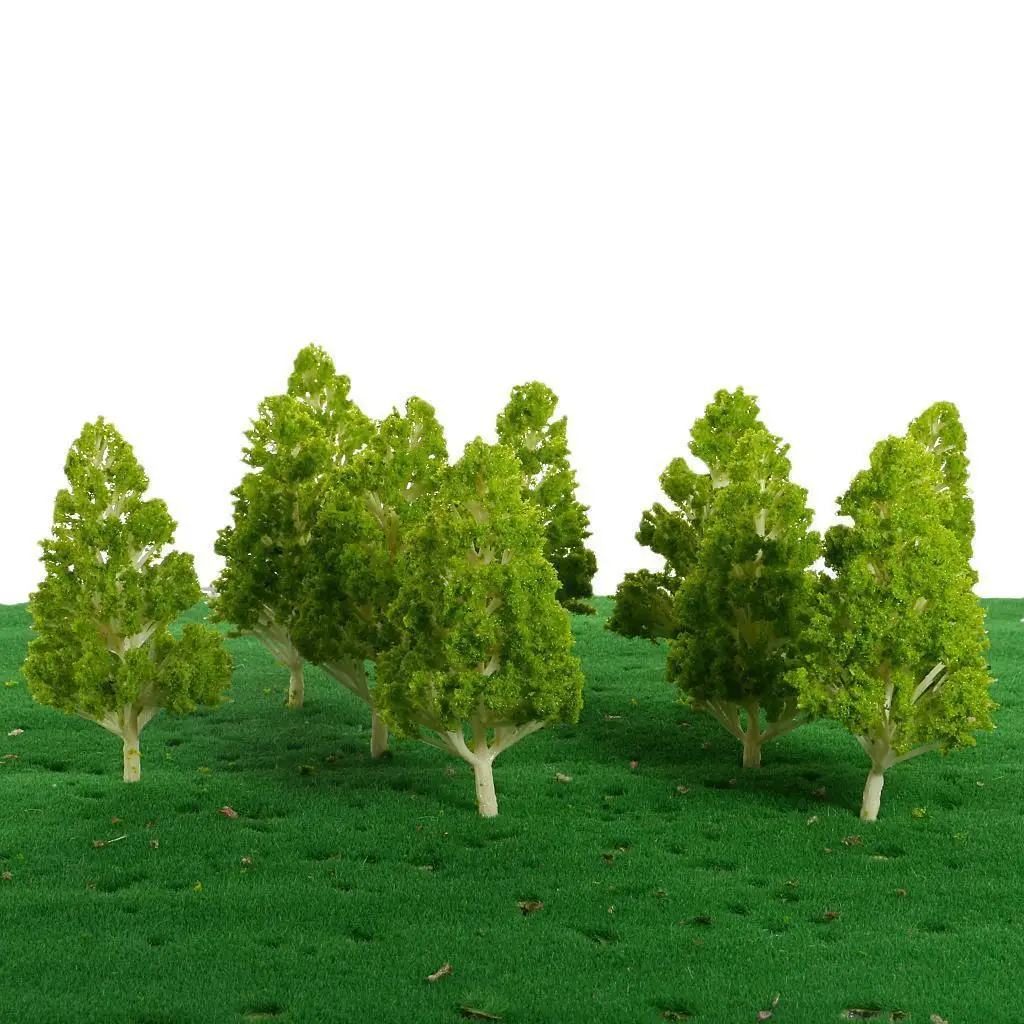 10 Modell Pappel Bäume Baum Layout DIY Landschaften Haus dekoration