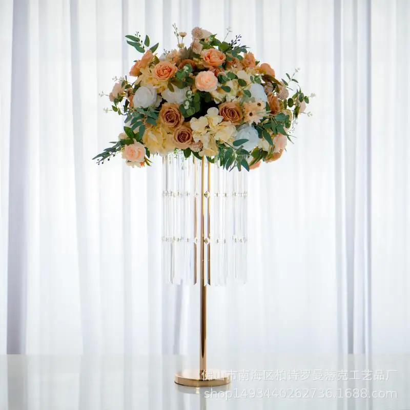 85 cm hoher Acryl-Blumenständer als Tischdekoration für Hochzeiten, Events und Partys – Detail 5