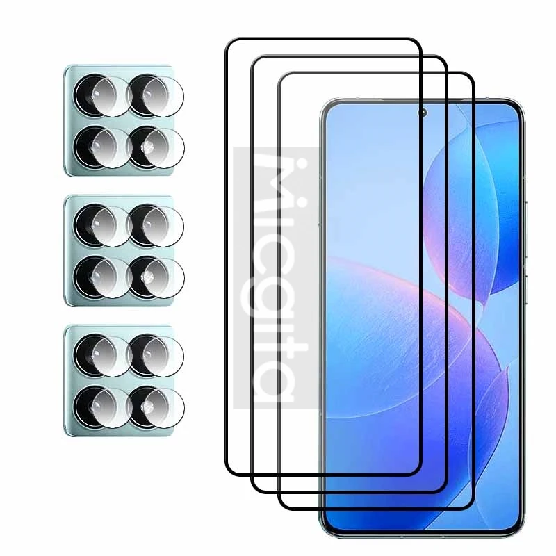 For Redmi K70pro K70E K70 Screen protector 9H Anti-Scratch F6 pro X6pro Front film For Redmi K70 Soft fiber Camera flm