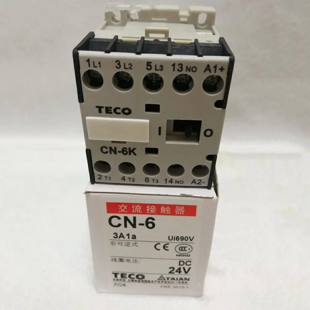 

1PC New For TECO contactor CN-6 3A1a 24V Free Shipping#QW