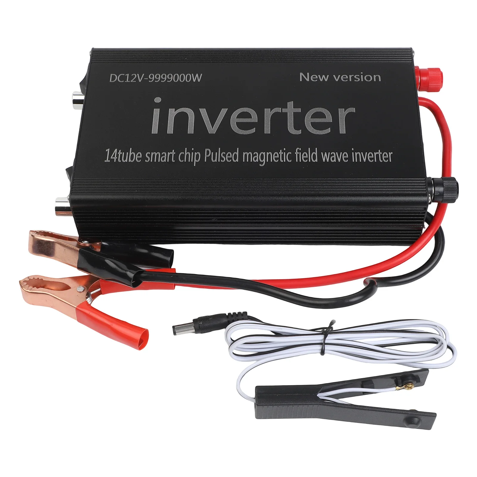 

9999000 Вт инвертор мощности 12 В постоянного тока в 220 В переменного тока сверхмощный преобразователь напряжения с охлаждающим вентилятором и защитой безопасности