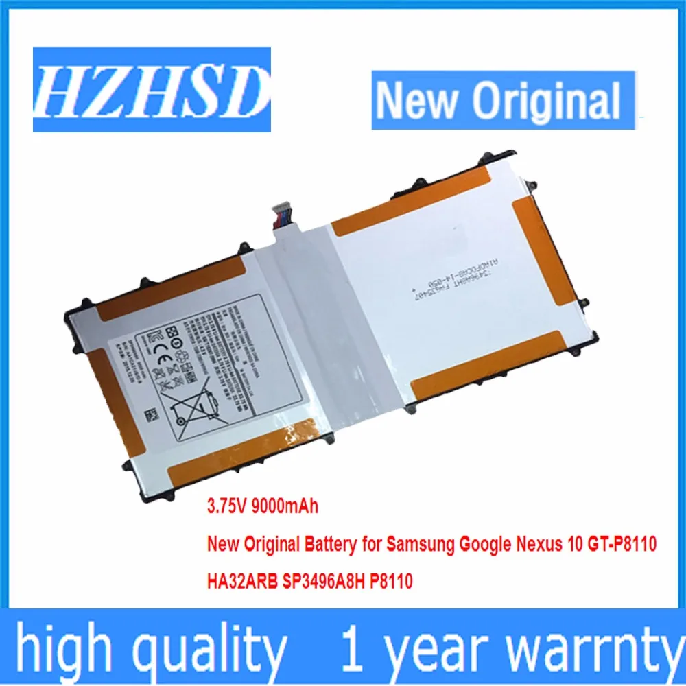 3.75V 33.75WH/9000mAh New Original P8110 Battery for Samsung Google Nexus 10 GT-P8110 HA32ARB SP3496A8H