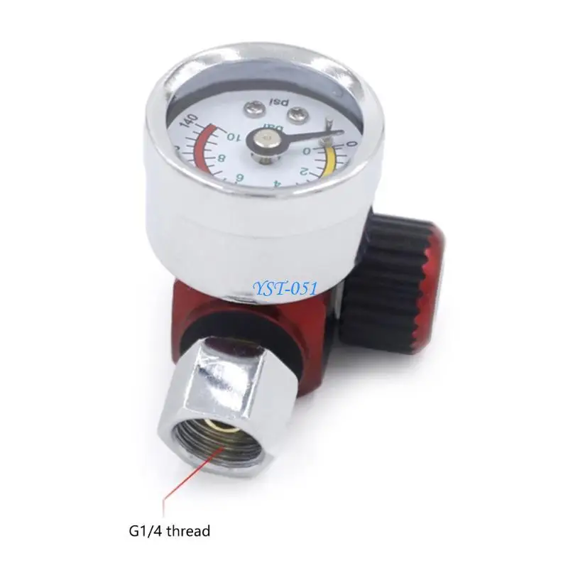 

E15A 1/4' Air Pressure Regulator Paint Guns Air Pressure Gauge Pneumatic Tool