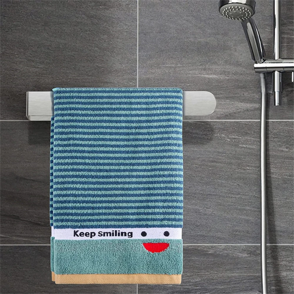 

Полотенце для рук из нержавеющей стали, самощеточный никель, нержавеющая вешалка для полотенец, настенный держатель для рулона бумаги 20 см, аксессуары для ванной комнаты