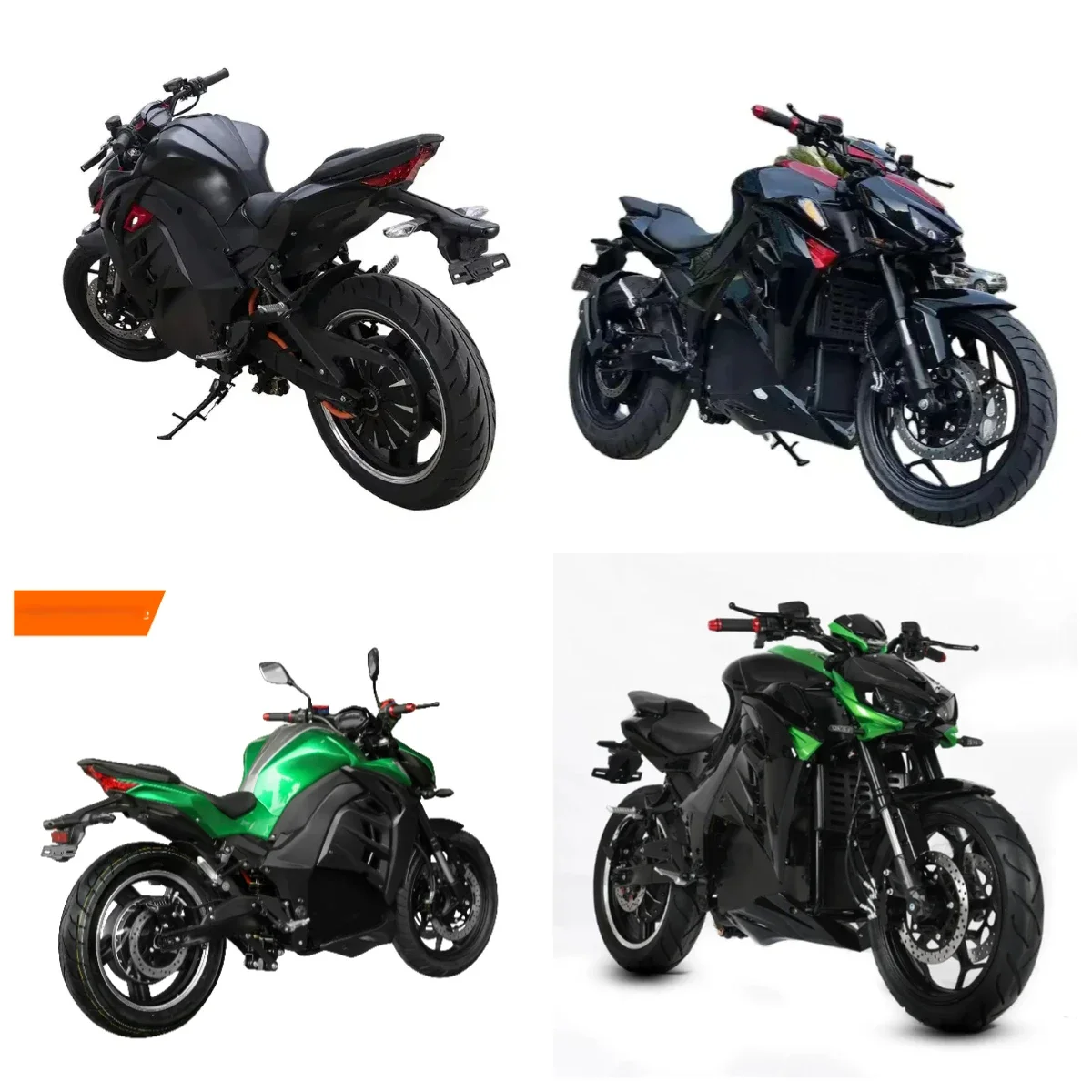 New 2026 5000w 72V 2-seater two-wheeled adult electric motorcycle with customized speed and range