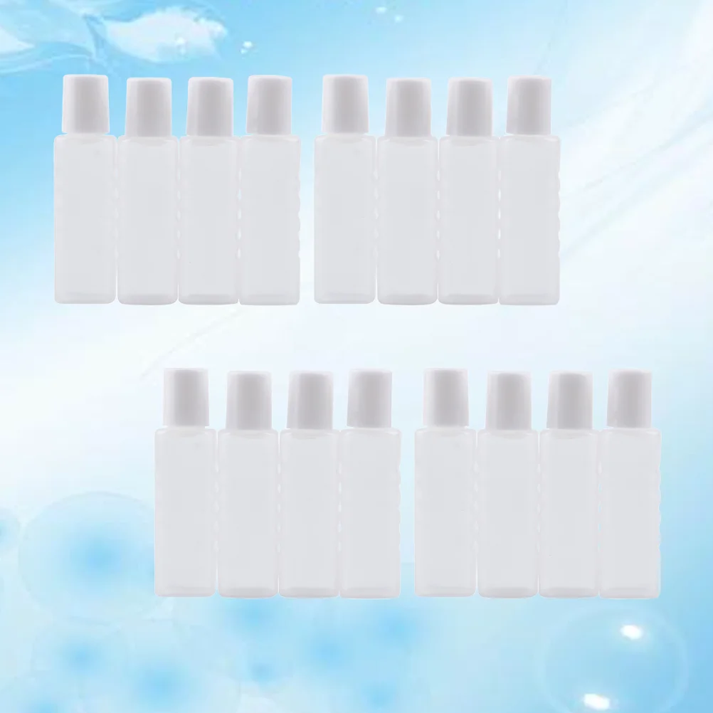 20 Pcs De Liquid Dispensing Container Care Solution Bottle Contact Lens Case Empty