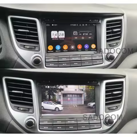 720P PX6 8" 2 din Android 13.0 8GB 128G 8 Core Car Player multimedia autoradio radio For Hyundai TUCSON IX35 2015 2016 2017
