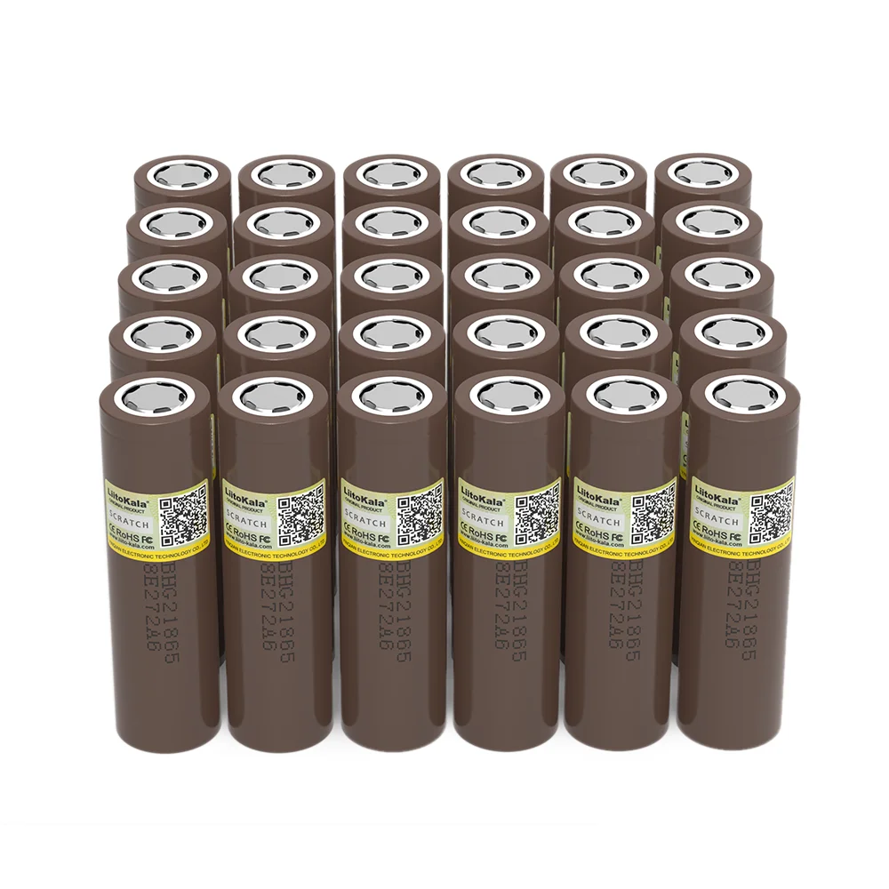 6 шт. Liitokala новая батарея 18650 HG2 3000 мАч 3,6 В литиевая батарея с непрерывным разрядом 20 А, специальная электронная батарея