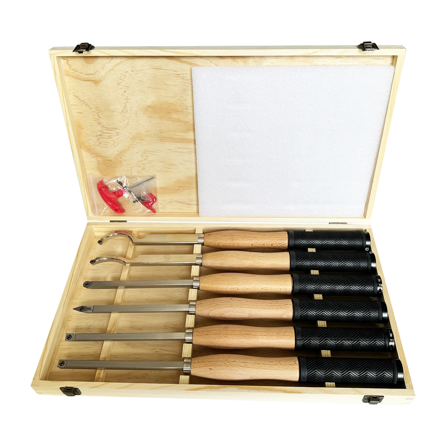 Premium Carbide Tipped Woodturning Lathe Tool Set