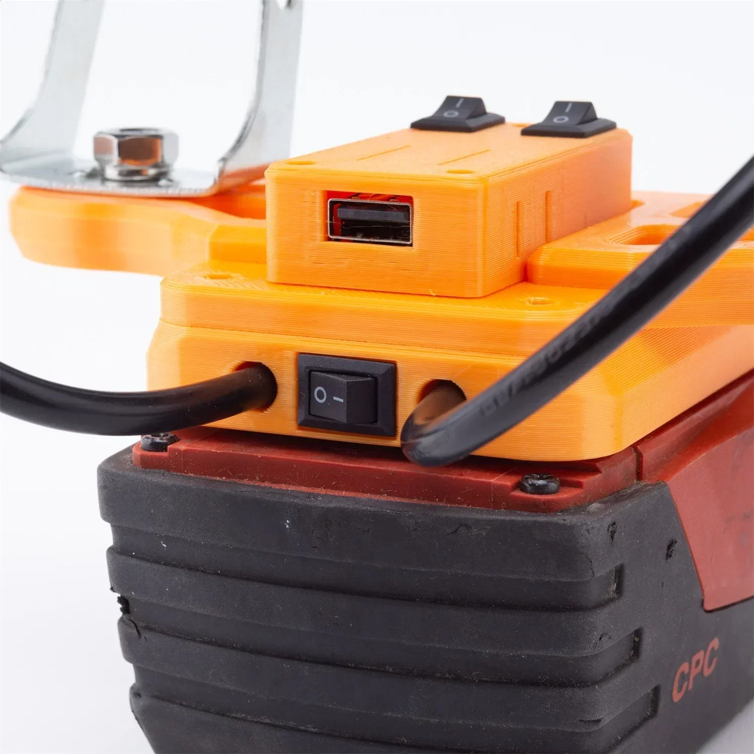 LED Work Light For Hilti B22 22V CPC Lithium Battery W/ USB Fast Charging Portable Light Travel and Fishing Lamp (NO Battery)