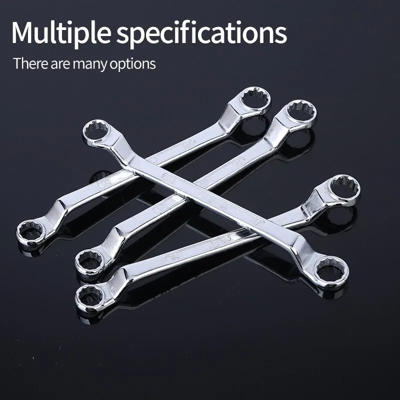 Double End Box Wrench Set Auto Repair Tool Set Manual Mirror Eyeglass Multifunctional Plum Blossom High Hardness Wrench Tool