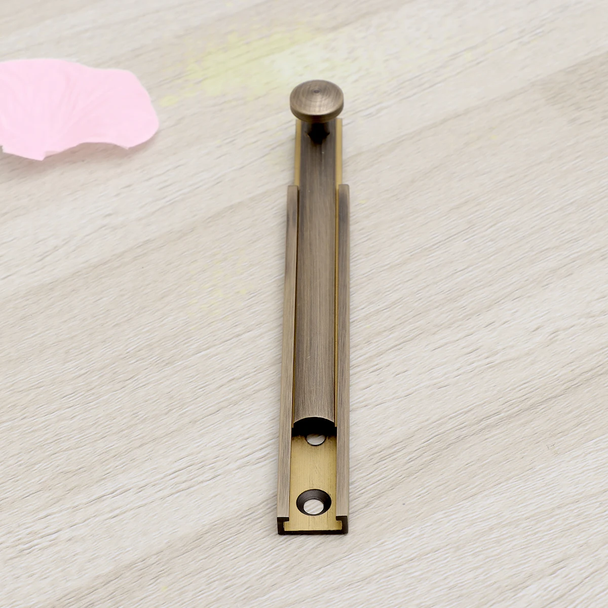 

Copper Safety Door Bolts 4 Inch Latch Anti Theft Flush Mount Home Appliance Furniture Inventions Easy Installation