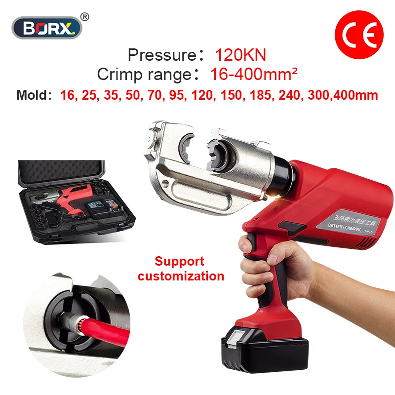 

electric terminal crimping pliers，Support customization，for Wires Cables Terminal Crimping Pliers Hand Tools hydraulic crimper