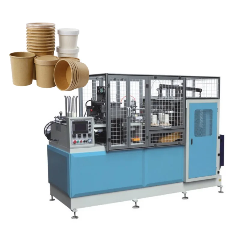 YG Hot Sale Paper Cup Making Production Line Manufacturer Widely Using Disposable Milk Tea Shop Mug Glass Processing Equipment