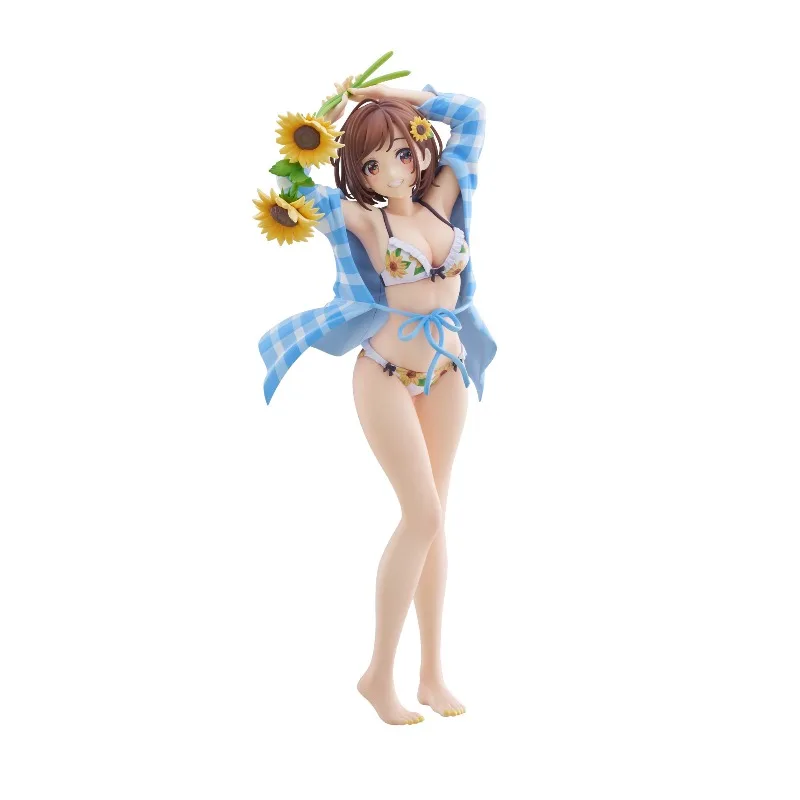 

Sunflower Girl 100% Original genuine 24cm PVC Action Figure Anime Figure Model Toys Figure Collection Doll Gift