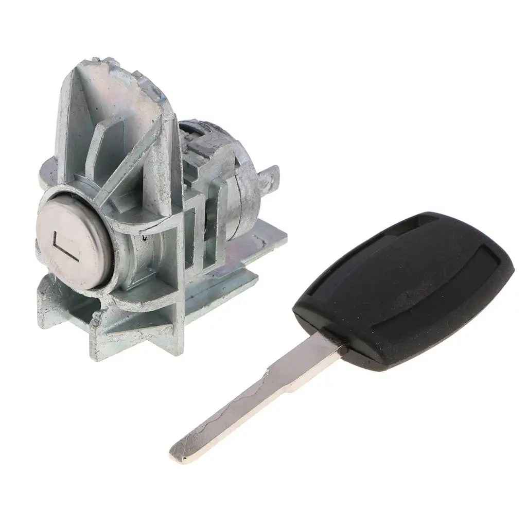 Driver Side / Car Front Left Door Lock Cylinder w/ Key for Ford Focus 06-10