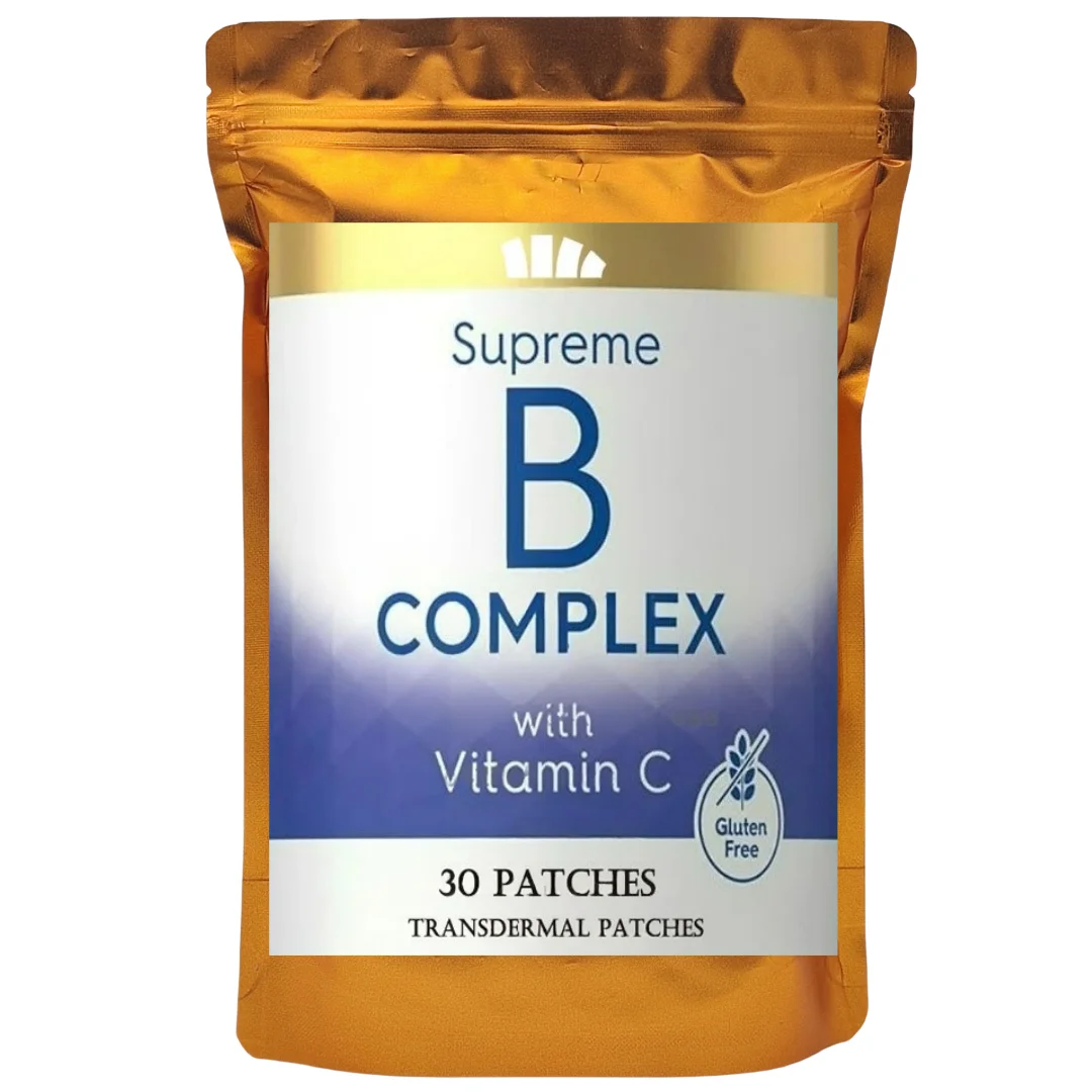 30 Patches Vitamin B Complex Transdermal Patches For Immune, Energy