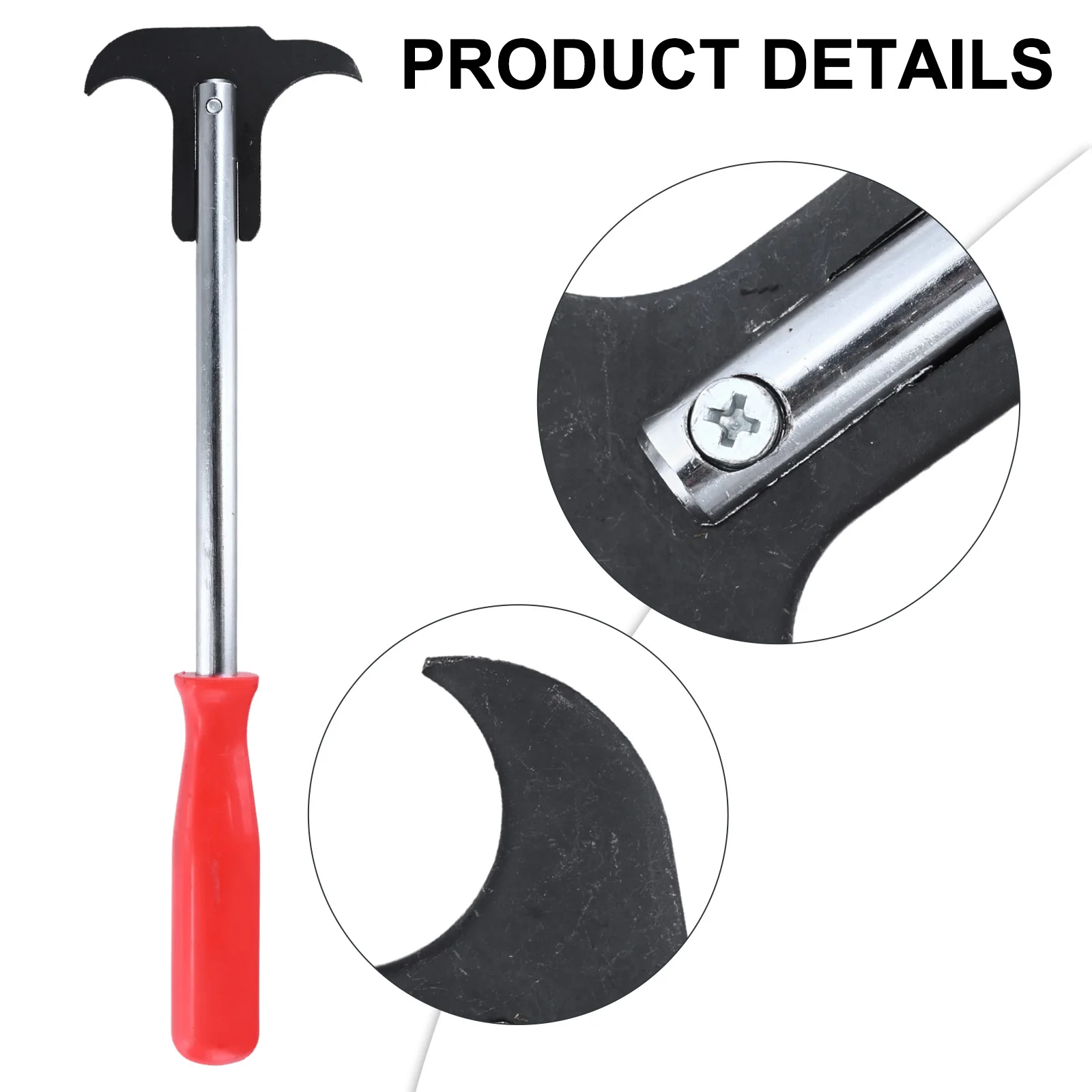Car Repair Red Black Silver Oil Seal Puller Efficient Oil Seal Extraction High-quality Material Long-lasting Performance