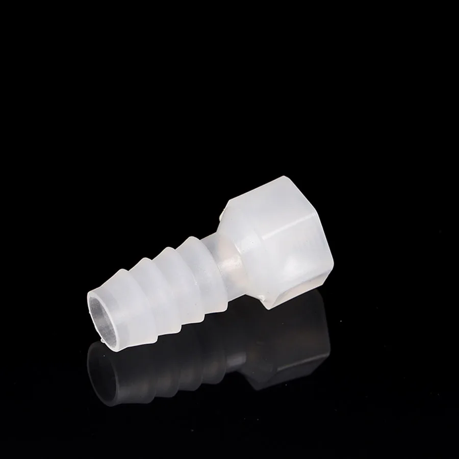 5 sztuk plastikowe gwint żeński Barb wspólne 1/8 1/4 3/8 BSP do 4mm 6mm 8mm 10mm 12mm 14mm 16mm silikonowe złączka do węża