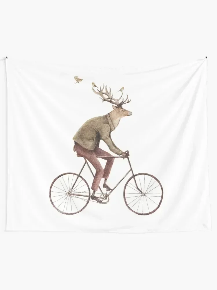 Even a Gentleman rides Tapestry For Bedroom Room Decoration Accessories Home Decorations Tapete For The Wall Tapestry