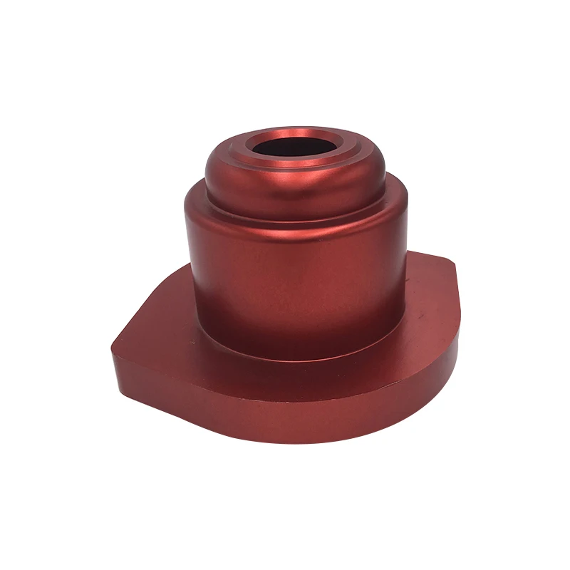 Изготовленные на заказ детали из анодированного алюминия с ЧПУ. Втулка подшипника автомобиля.