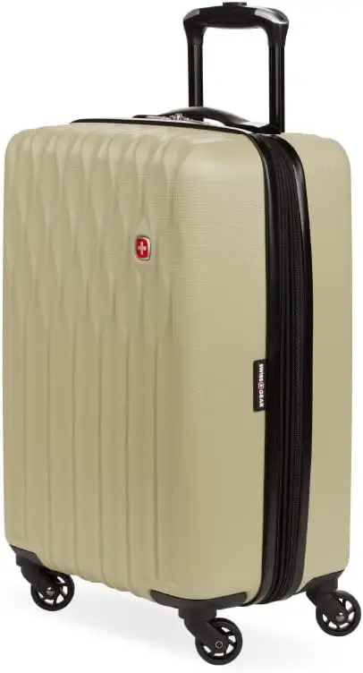 

8018 Expandable Luggage, Hard Shell Carry-On Luggage with Spinner Wheels