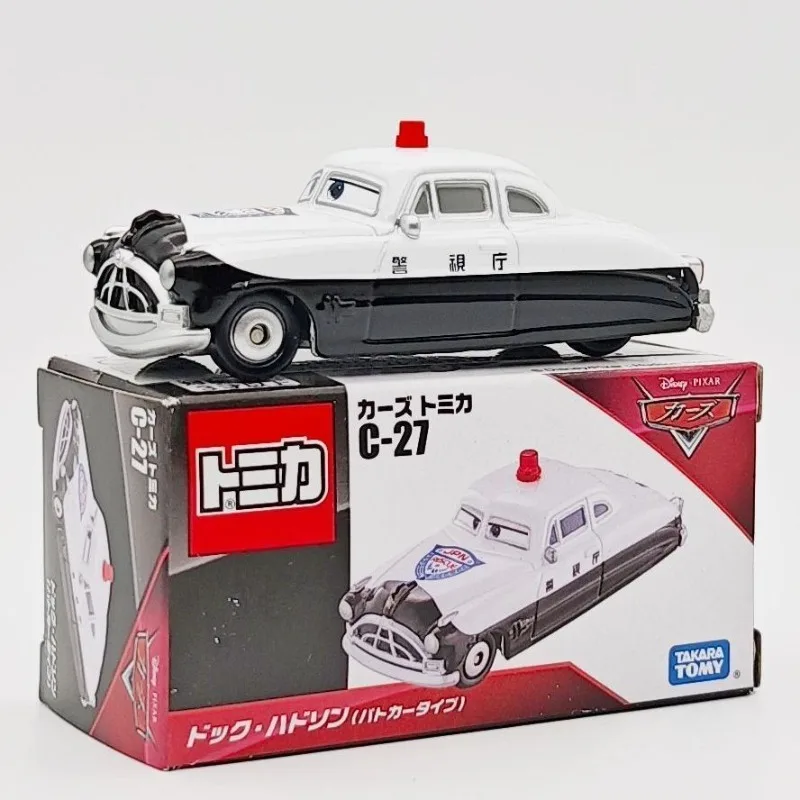 TAKARA TOMY Disney Cars C-08 Hudson Hornet Модель игрушечного автомобиля из сплава для коллекции мальчиков