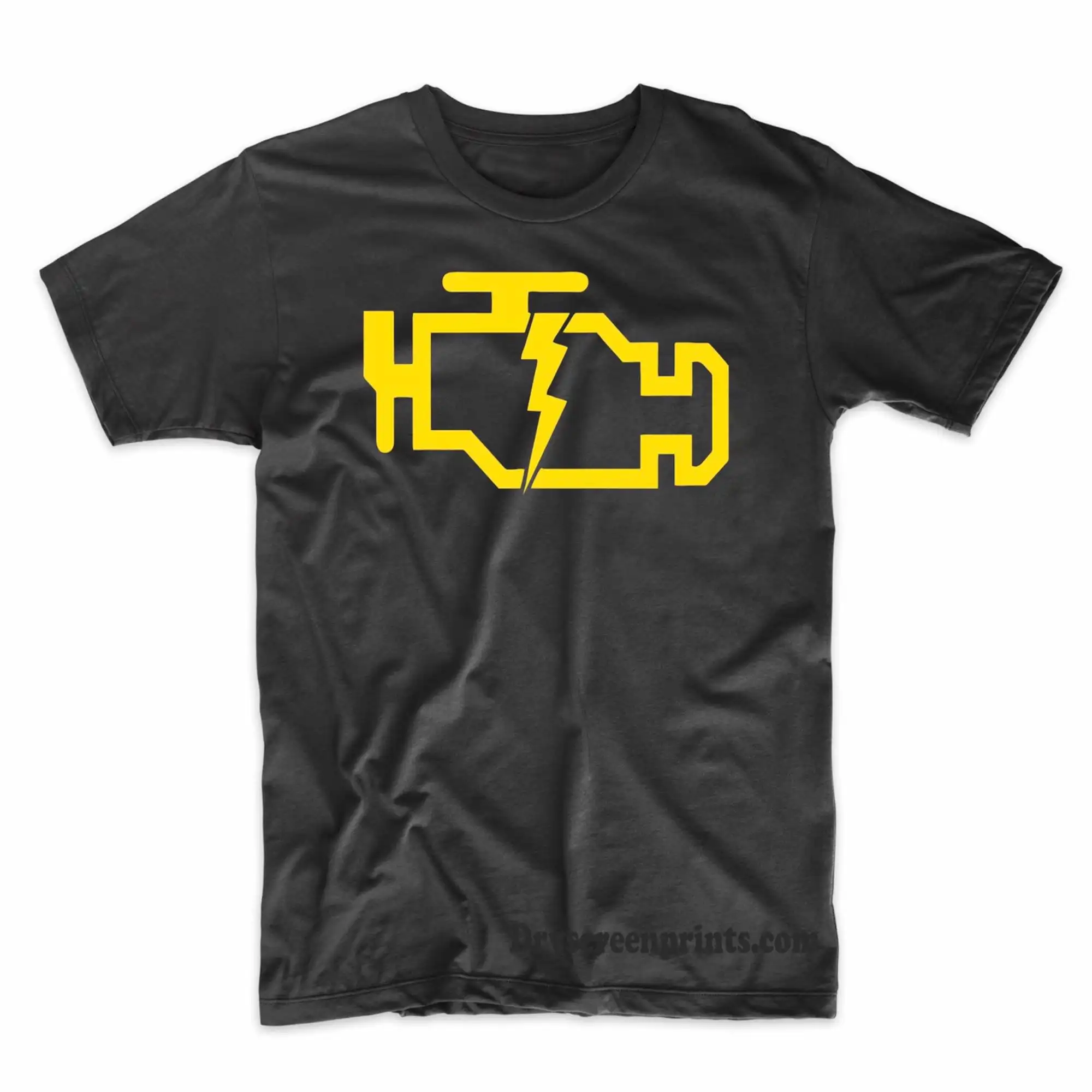 Check Engine Light Mechanic Funny Auto Repair Tshirt