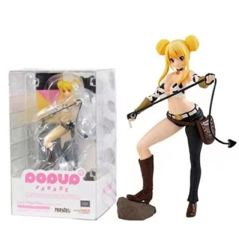 

【В наличии】 Оригинальная компания Good Smile CompanyGSC Pop Up Parade Fairy Tail Final Season Люси Хартфилия Телец Форма Ver. Модель игрушки