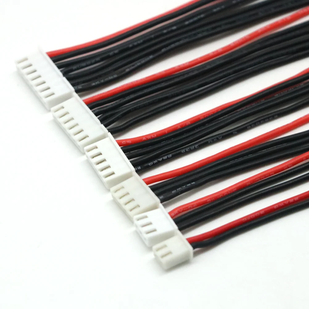 5 قطعة/الوحدة 1S 2S 3S 4s 5s 6S يبو بطارية التوازن شاحن كابل IMAX B6 موصل التوصيل سلك بالجملة