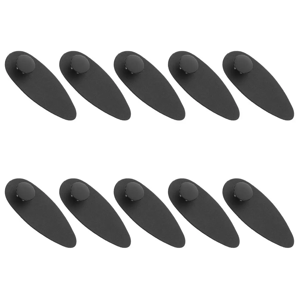 

10pcs Car Floor Mat Clips Universal Anti-Slip Fasteners Black Durable Automotive Interior Safety Fixing Accessories For Vehicle