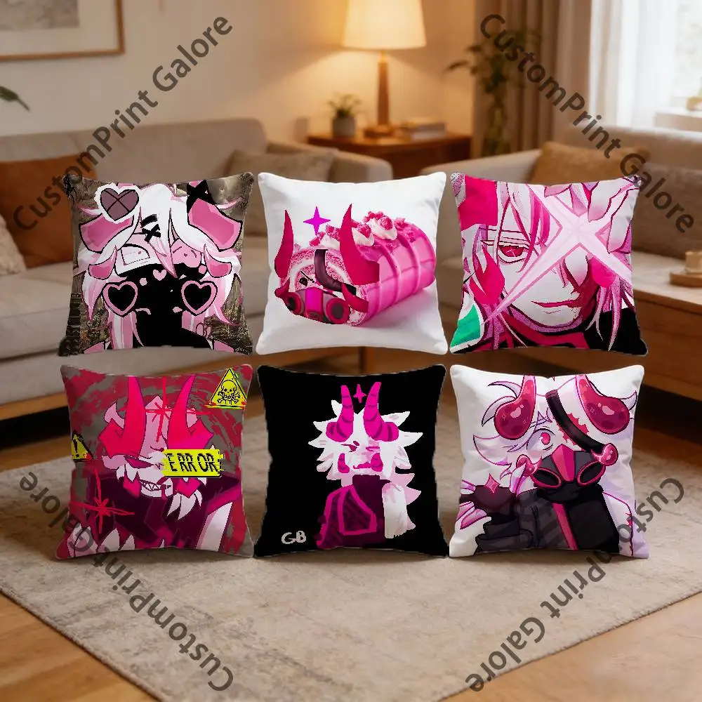 

S-Subspace HD Print Square Pillow Cover Polyester Lightweight Customizable for Home Office Sofa Decor