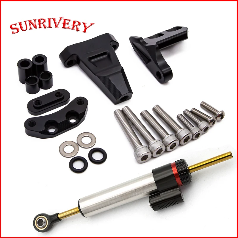 

For CFMOTO CF450SR 2022 2023 2024 Adjustable Steering Damper Bracket Mount Kit Motorcycle Accessories