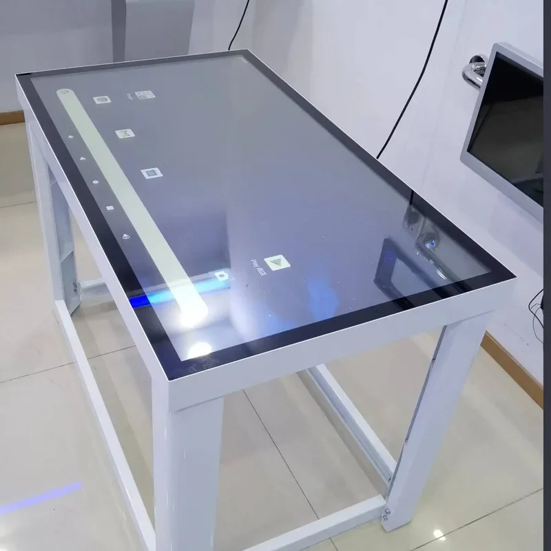 Touch 43 inch 55 inch 65 inch capacitive touch screen coffee table game dining table