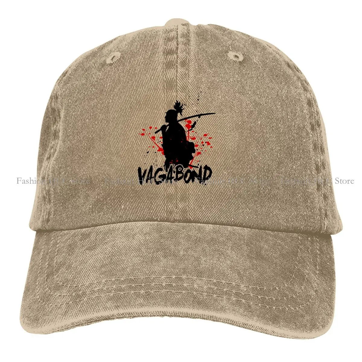 VAGABOND Essential Baseball Cap Men Hats Women Visor Protection Snapback Miyamoto Musashi Japanese Samurai Caps