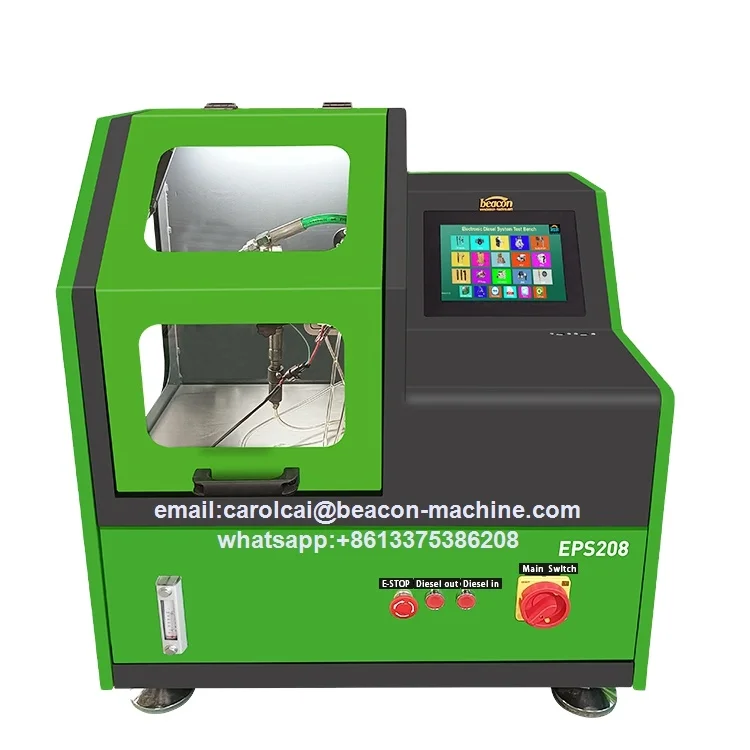 EPS208 Genuine Common Rail test Equipment Calibration Machine diesel Fuel Electronic Piezo Cr Injector Coding Crdi test Bench