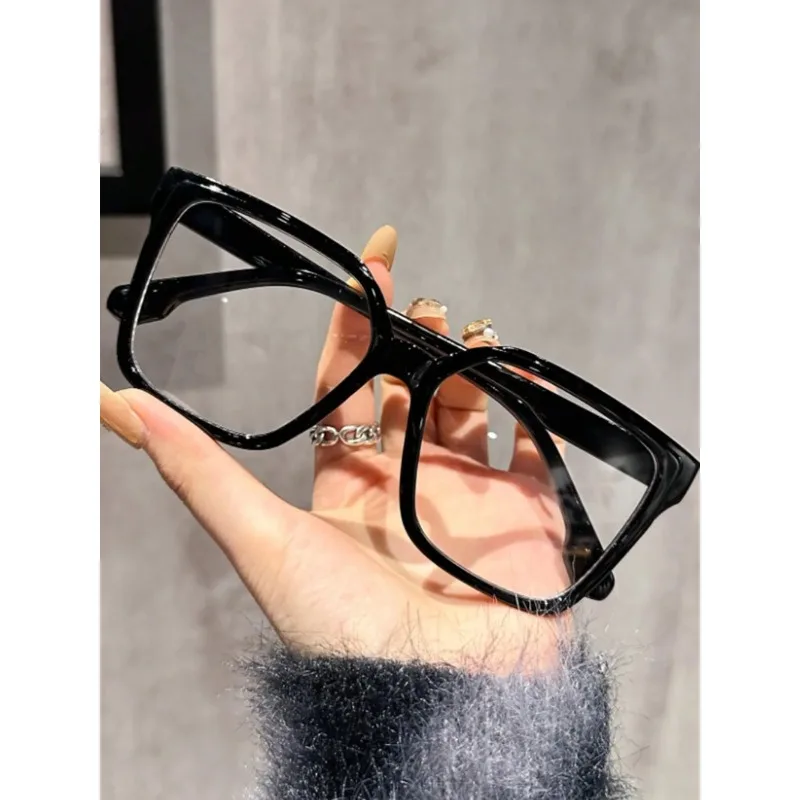1/4PCS Ultra-light Anti Blue Glasses Transparent Optical Glasses Women Men Square Eyewear Blocking Spectacle Gaming Eyeglasses