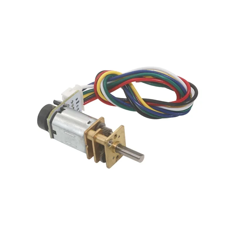 39RPM to 1500RPM 6v N20 DC  motor  Encoder micro Geared Motor 12mm Gearbox Full Metal Gearwheel Speed Reduction  For Mini Robot