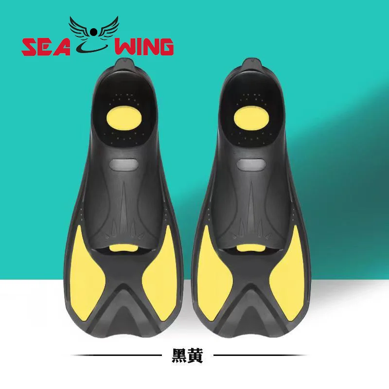 Beginner swimming training fins with multiple color specifications, original factory diving training frog shoes