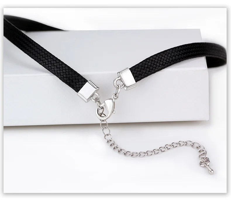 Colar curto vintage quadrado de zircão, colar, corrente de clavícula, cinto romântico