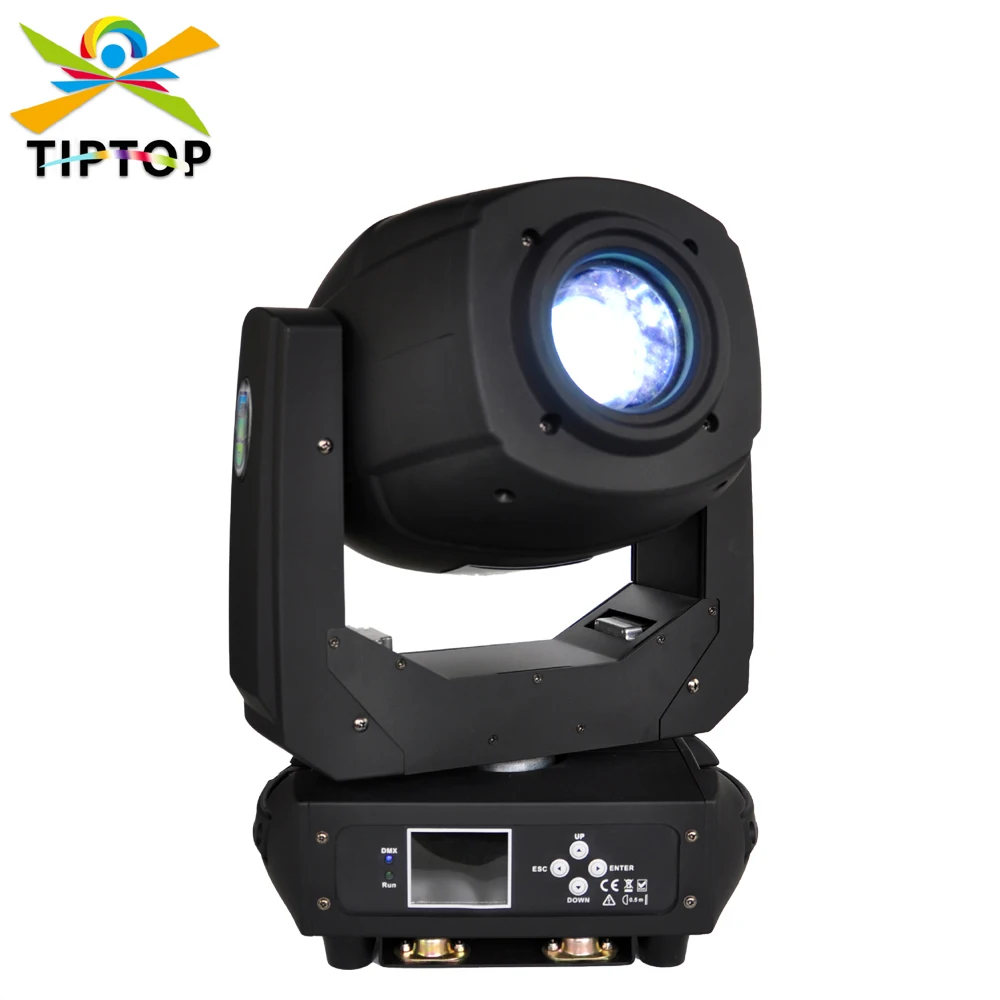 

Gigertop 230W Super Beam Spot Led Moving Head Light Red Color Gobo Wheel High Power Stage Halloween Christmas Birthday DJ Disco