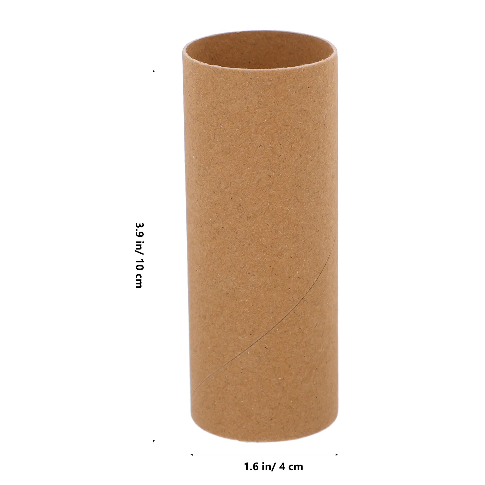 20Pcs Empty Round Paper Tubes for DIY Crafts Making Safe Material Excellent Texture for Painting Cutting Gluing DIY