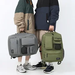 Men Women Travel Backpack Laptop Bag Large Capacity Casual Trip Schoolbag Multi-Pocket Nylon School backpacks for Student Female